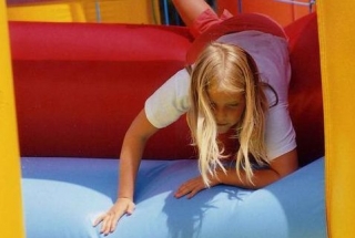 Juegos hinchables en el Doubs 